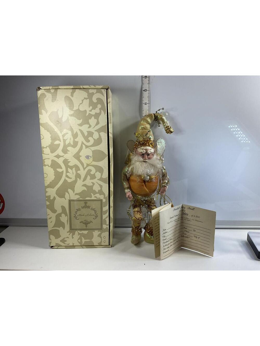 Mark Roberts Seashell Fairy 10” IOB COA New